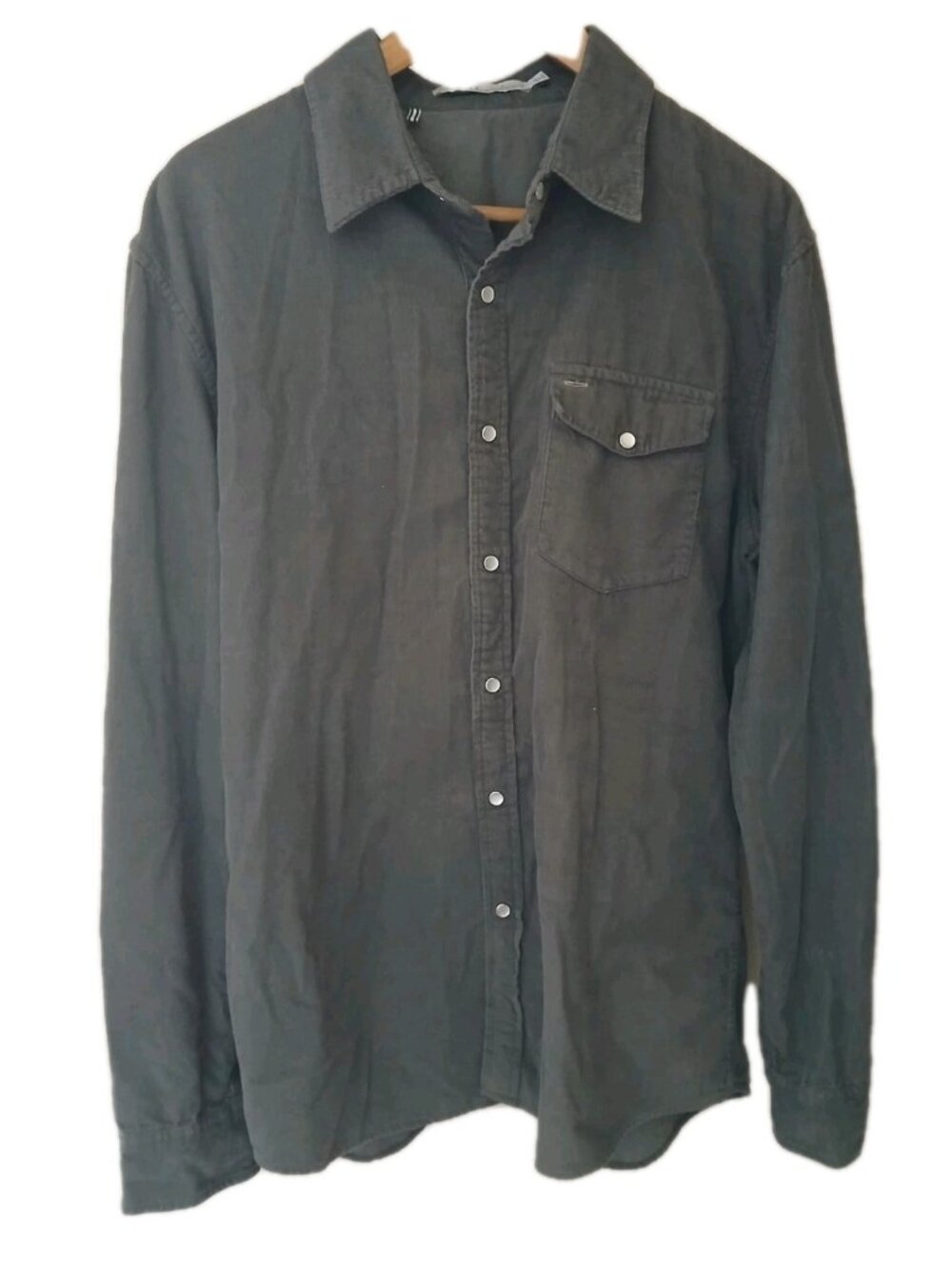 Criquet Corduroy Pearl Snap Shirt